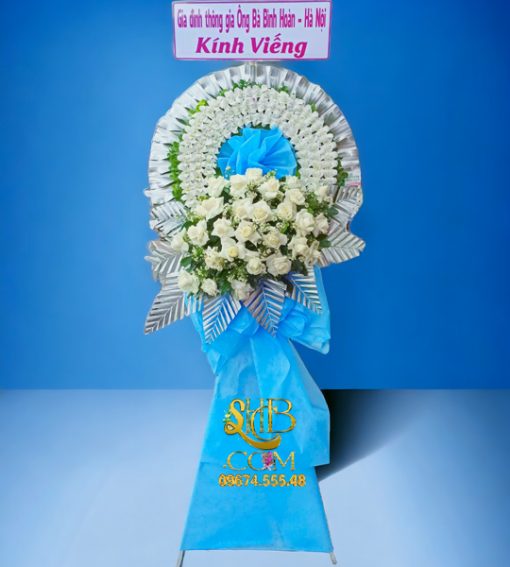 Vòng Hoa Chia Buồn HT22