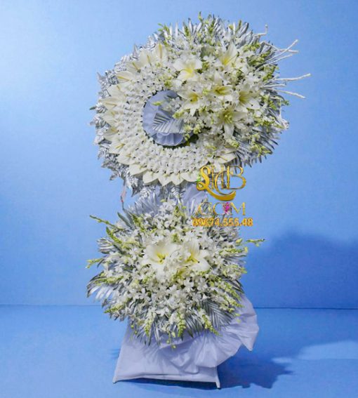 Kệ Hoa Chia Buồn Cao Cấp HT294