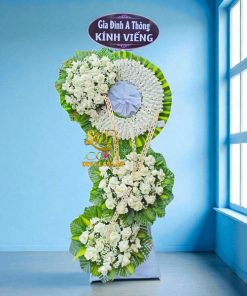 Kệ Hoa Chia Buồn 3 Tầng Sang Trọng CB299