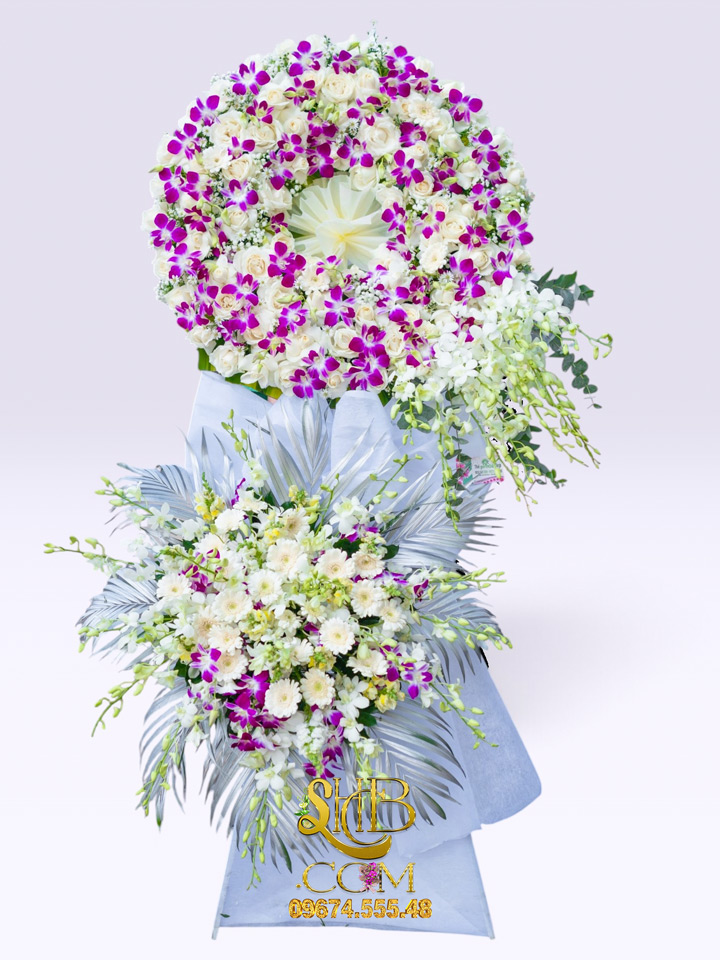 Kệ Hoa Chia Buồn Hiện Đại Cao Cấp HT993