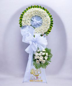 Kệ Hoa Cúc Viếng Tang Lễ Hiện Đại HT992