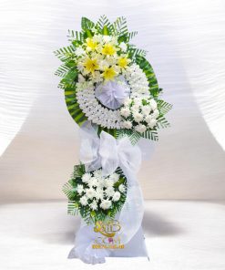 Kệ Hoa Chia Buồn 3 Tầng Giá Rẻ HT991